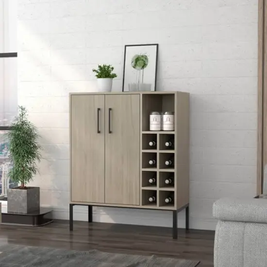 Talmage Bar Cabinet Birch - RST Brands image {2}