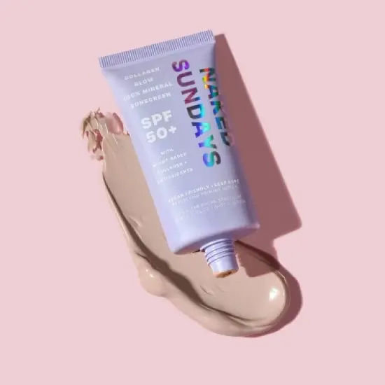 Naked Sundays Collagen Glow Mineral Perfecting Priming Lotion - SPF50 + - 50ml image {7}