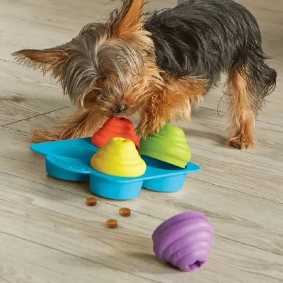 Brightkins Cupcake Party Treat Puzzle Dog Toy Dispenser image {4}