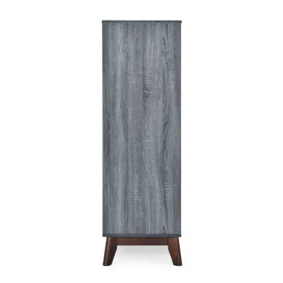 Rattler Mid-Century Modern Multi Functional Cabinet - Christopher Knight Home image {3}