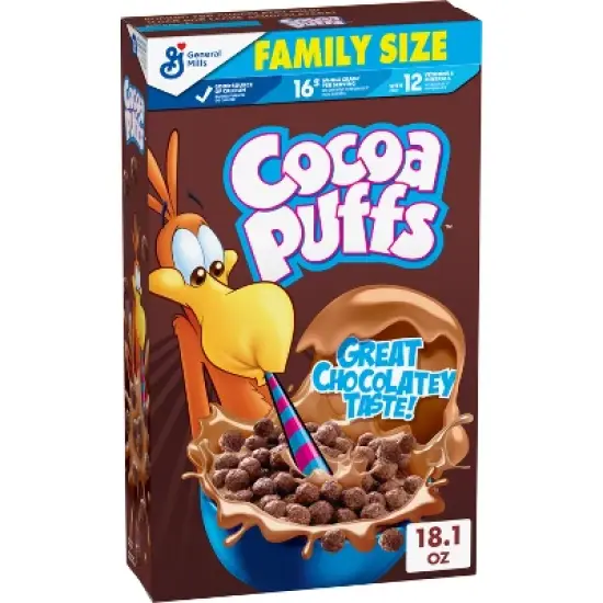 General Mills Family Size Cocoa Puffs Cereal image {7}