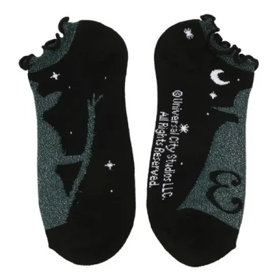 Wicked Elphaba & Glinda Icons Women's 5-Pair Ankle Socks-OSFA image {4}