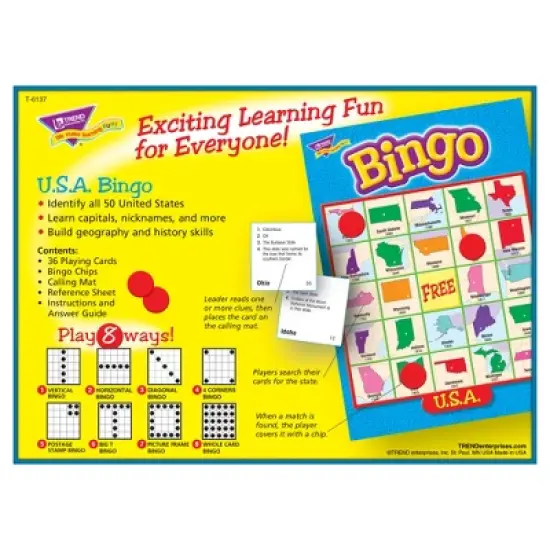 TREND U.S.A. Bingo Game image {3}