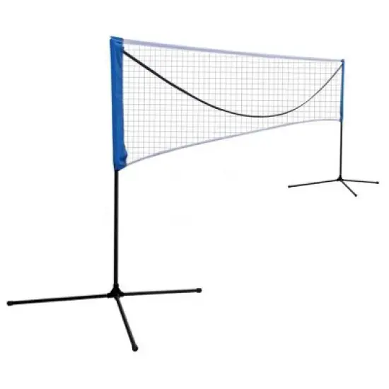 BestParts 14FT Portable Volleyball Badminton Net with Carrying Bag &ndash; Adjustable Height & Iron Frame image {7}