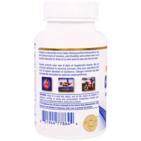 Paradise Herbs Collagen Extreme&reg; with BioCell Collagen&reg;, OptiMSM&reg; & Nature's C&reg;, 60 Capsules image {2}