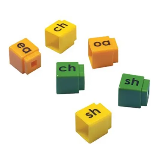 Didax Unifix Letter Cubes, Blends, Set of 90 image {1}