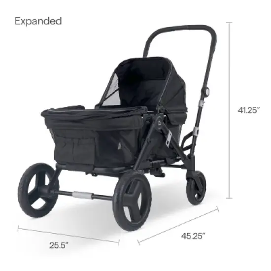 Munchkin Ultra-lite Stroller Wagon - Black image {2}