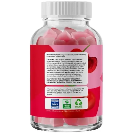 Biotin Gummies for Hair & Nail Growth, Supports Healthy Hair, Youthful Skin & Stronger Nails, 5000mcg per Serving, Phytoral, 60ct image {2}