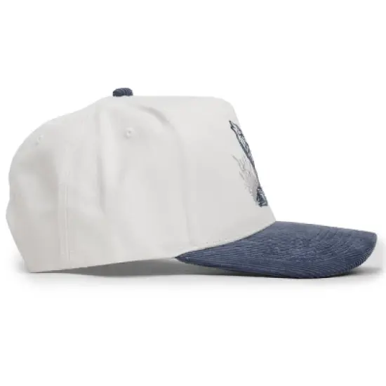 Waggle Adult Cotton Baseball Hat - Alpha Corduroy Brim image {3}