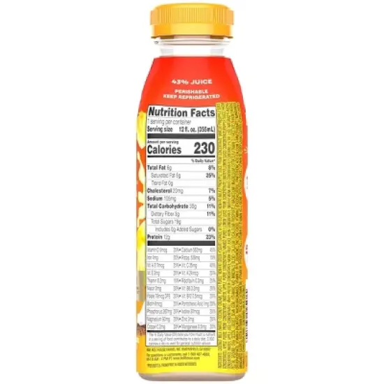 Bolthouse Farms Super Tropical Power Smoothie - 12 fl oz image {1}