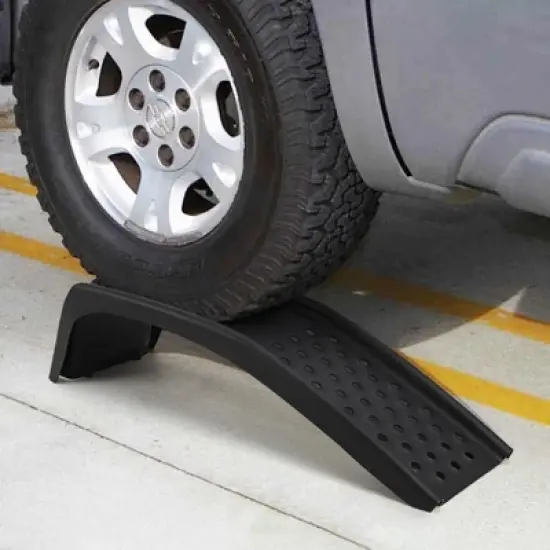Heavy Duty Car Ramps Set 8000lbs Auto Ramp Solid Steel Ramps, Pack of 2 image {5}
