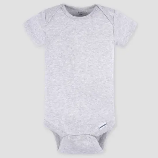  Gerber Baby 10pk Short Sleeve Onesies image {9}