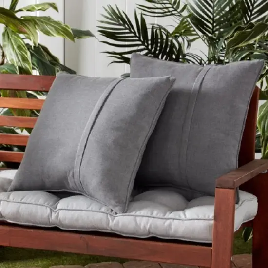 Sunbrella 20 in. Square Throw Pillow (2-Pack) image {7}