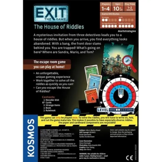 Thames & Kosmos EXIT: The House of Riddles image {2}
