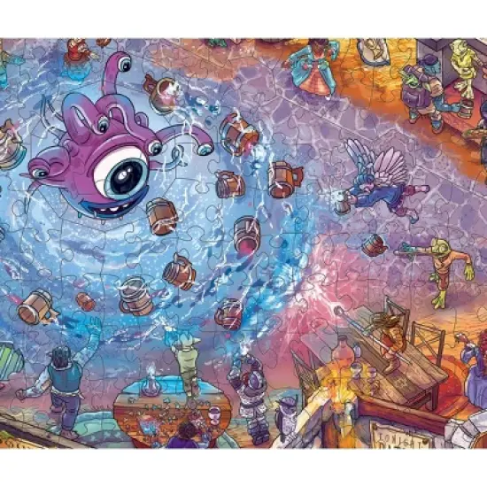 Magic Puzzle Company The Puzzled Patron Jigsaw Puzzle - 1000pc image {2}
