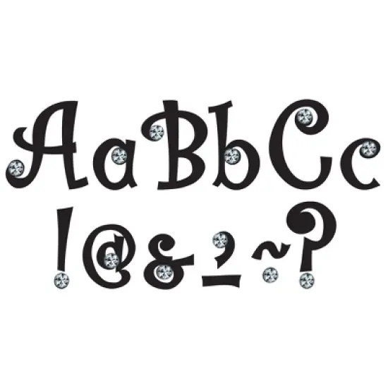 Teacher Created Resources&reg; 7" Bling Letters with Jewels, 202 Pieces image {2}