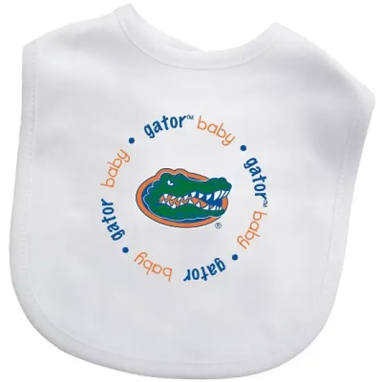Baby Fanatic 2 Piece Bid and Shoes - NCAA Florida Gators - White Unisex Infant Apparel image {1}