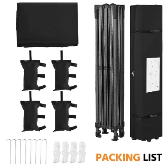 Yaheetech 10x15ft Commercial Canopy for Commercial Market Party image {5}