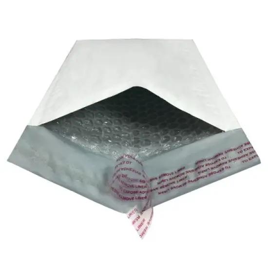 UOFFICE Pack of 500 Poly Bubble Mailer Bags 5"x10"- #00 Padded Envelopes image {4}