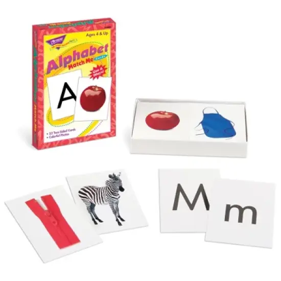 TREND Alphabet Match Me Cards, 52 Cards Per Set, 6 Sets image {2}