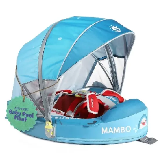 Mambobaby Sunny Navigator Baby Pool Float with Canopy image {19}