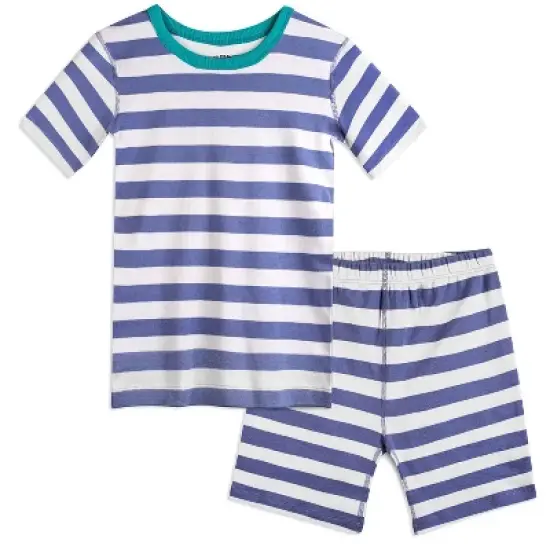 Mightly Toddler Fair Trade 100% Organic Cotton Tight Fit Shorite Pajamas Set image {8}