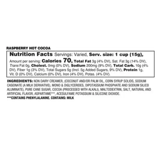 VanDerLaan HotCocoaPods,RaspberryTruffle Gourmet DutchChocolate,2.0 Keurig,40 Ct image {2}