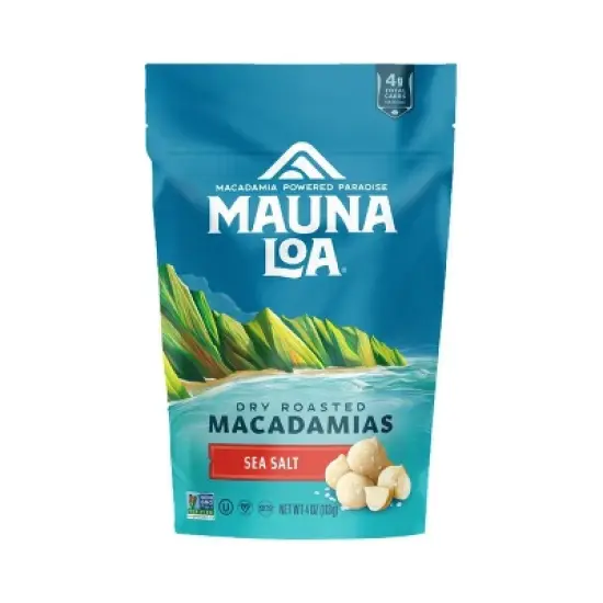 Mauna Loa Hawaiian Sea Salt Macadamia Nuts - 4oz image {2}