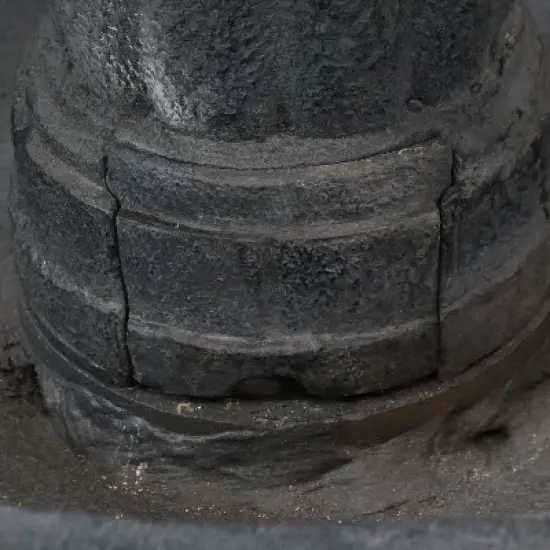 Sunnydaze 34"H Electric Polyresin 3-Tier Budding Fruition Outdoor Water Fountain image {3}