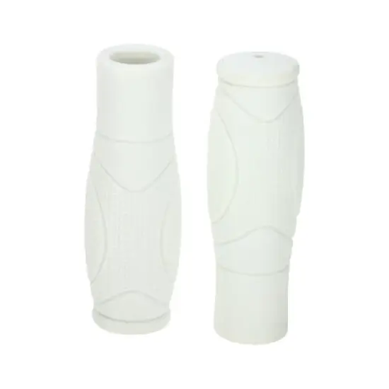 Unique Bargains Bike Handlebar Grips Covers 4.92" Long White 1 Pair image {6}