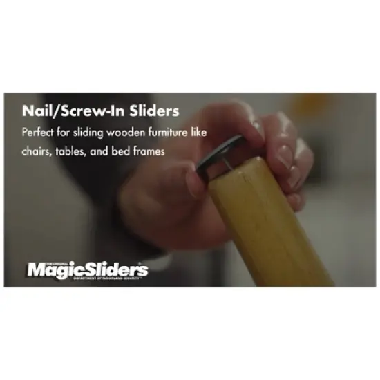 Magic Sliders 8pk 3/4" Round Screw-On image {4}