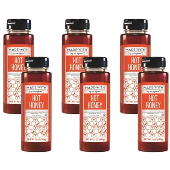 Made With Hot Honey - Case of 6/12 oz image {2}