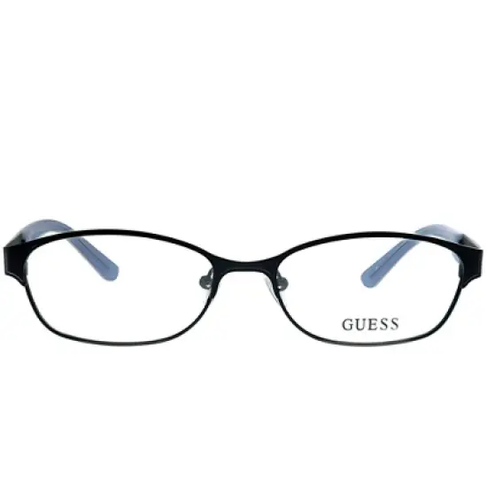 Guess GU 2353 BLK Unisex Rectangle Eyeglasses Black 53mm image {1}