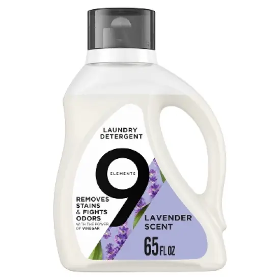 9 Elements LQ Laundry Detergent - Lavender image {4}