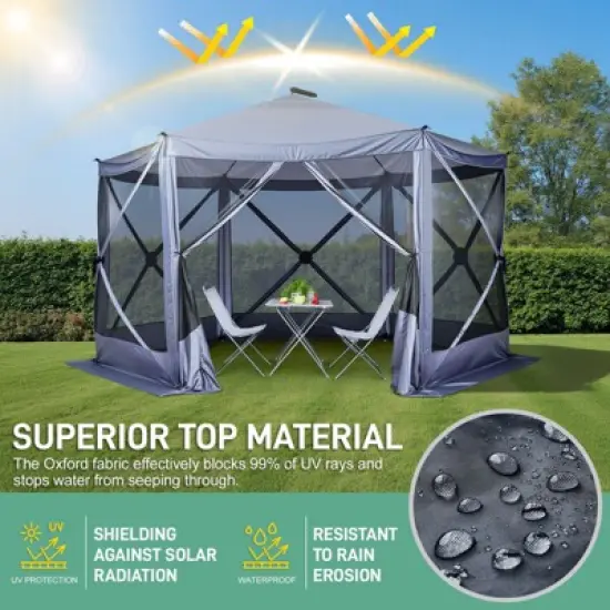 Karl Home | 12 Ft. X 12 Ft. Outdoor Pop-Up Camping Tent image {2}