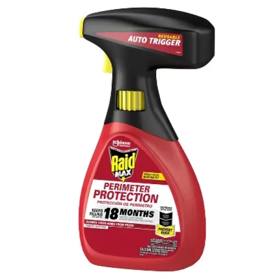 Raid Max Bug Killer Perimeter Protection Bug Spray - 30oz image {11}