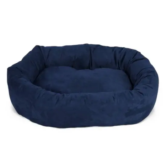 Majestic Pet Suede Bagel Bed image {1}