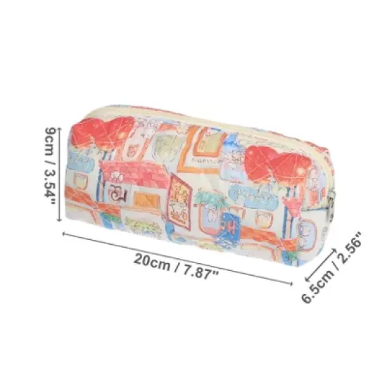 Unique Bargains Durable Small Quilted Bunny Makeup Bag Assorted Color 1 Pc image {1}