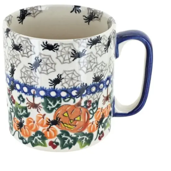 Blue Rose Polish Pottery Vena Mug image {25}