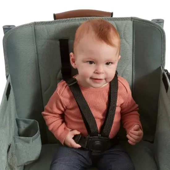 Radio Flyer Atlas Kid and Cargo Stroller Wagon - Sage image {7}