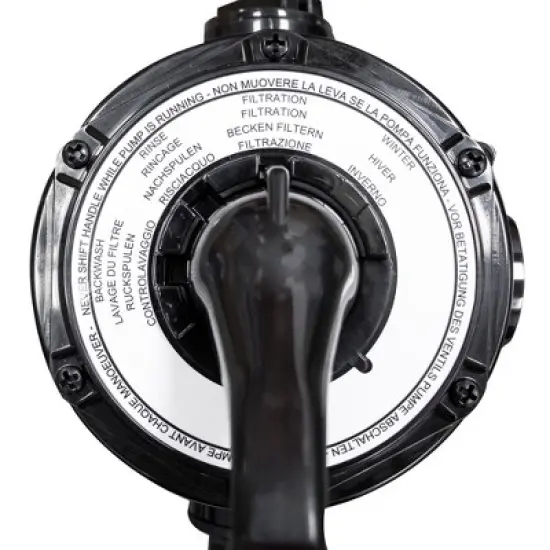 Swimline 71405 HydroTools 14" A/G 0.5 HP Sand Filter Combo Pool Cleaning System Pump for Above Ground Pools with 4 Way Function Valve - White image {3}