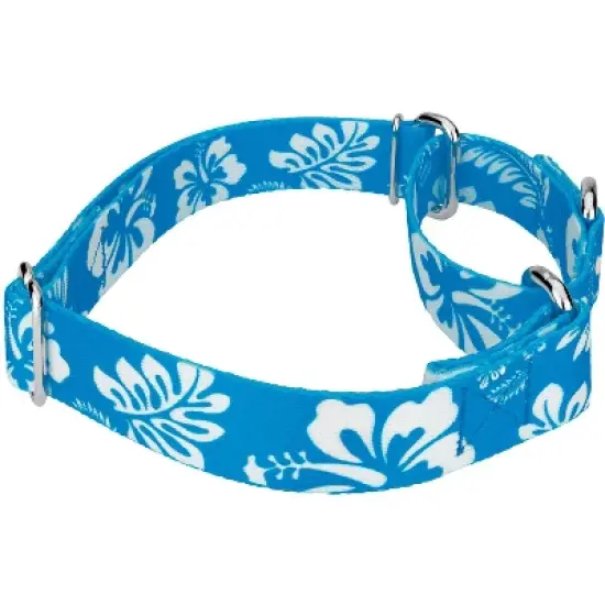 Country Brook Design - Blue Hawaiian Martingale Dog Collar image {2}