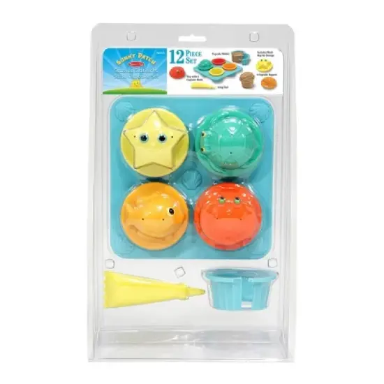 Melissa & Doug Sunny Patch Seaside Sidekicks Sand Cupcake Play Set image {3}