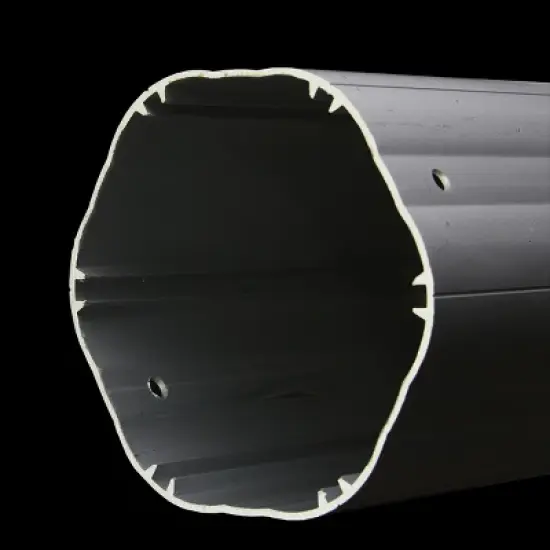 Swim Central HydroTools Hexagonal Aluminum Solar Cover Reel Tube Kit - 5" x 20' image {2}