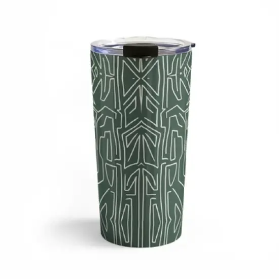 Marta Barragan Camarasa Abstract pattern linear stroke Travel Mug 20 oz Stainless Steel Travel Mug - Deny Designs image {4}