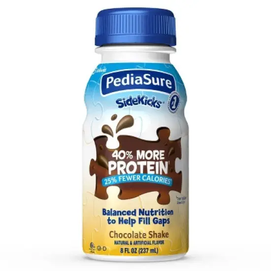 PediaSure SideKicks High Protein Nutrition Shake Chocolate - 6 ct/48 fl oz image {4}