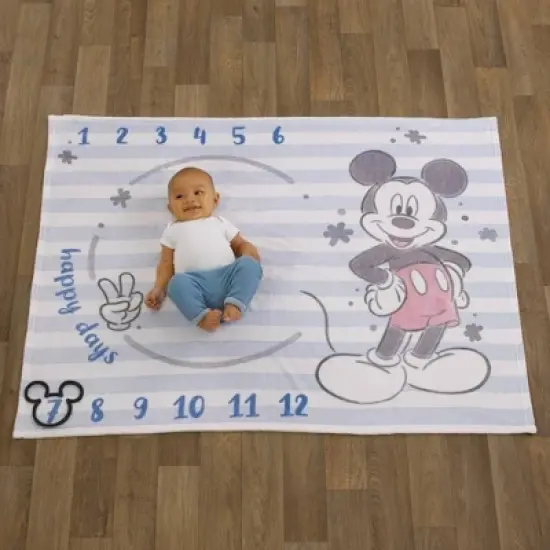 Disney Mickey Mouse Milestone Blanket image {1}