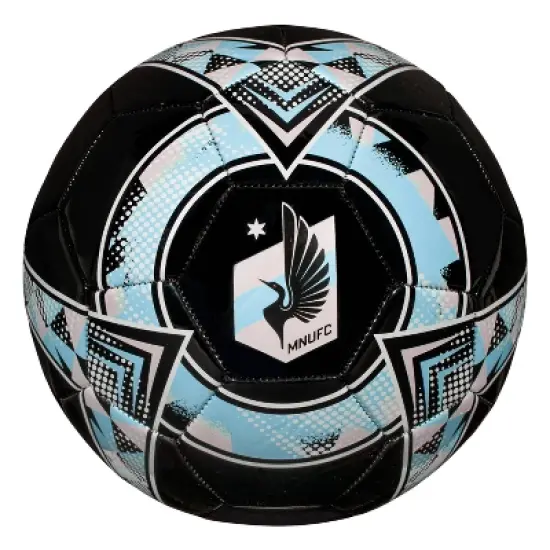 MLS Minnesota United Size 5 Soccer Ball: Rubber Bladder, image {11}
