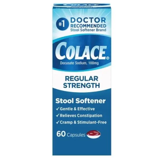 Colace Laxatives Digestive Capsules - 60ct image {7}