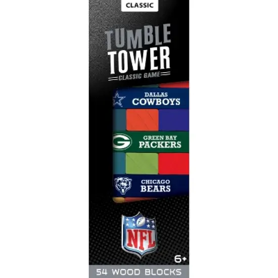 MasterPieces Real Wood Block Tumble Towers - NFL All Teams image {4}